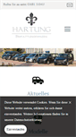 Mobile Screenshot of hartung-bestattungswagen.com